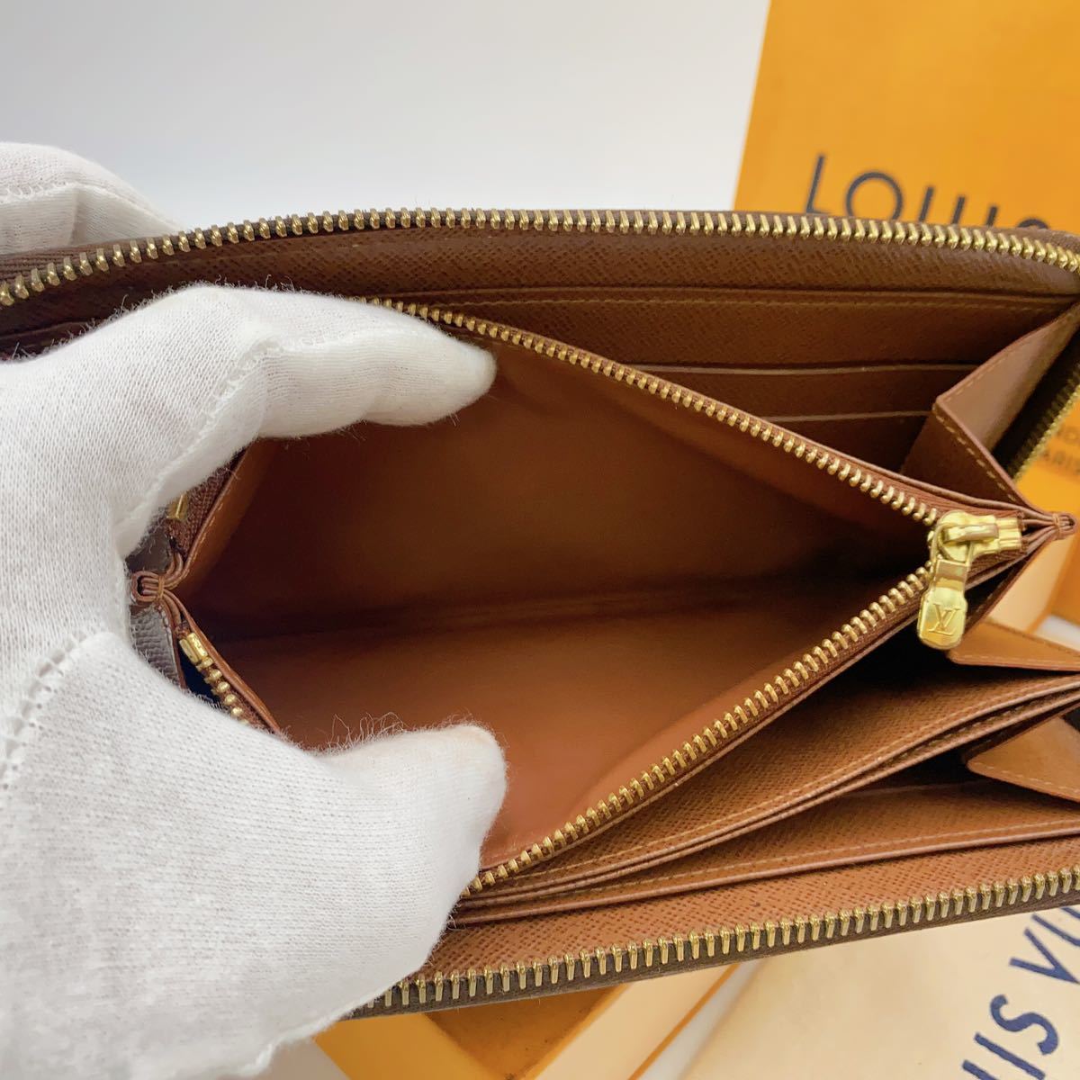 A2287【極美品】LOUIS VUITTON ルイヴィトン モノグラム ジッピー 