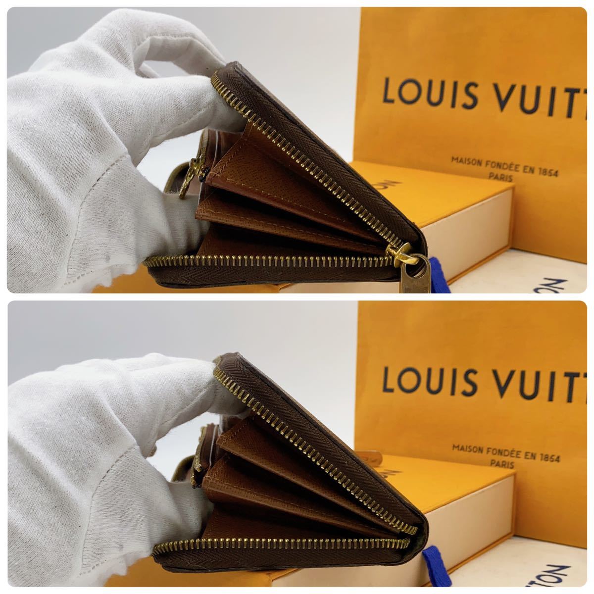 A2287【極美品】LOUIS VUITTON ルイヴィトン モノグラム ジッピー