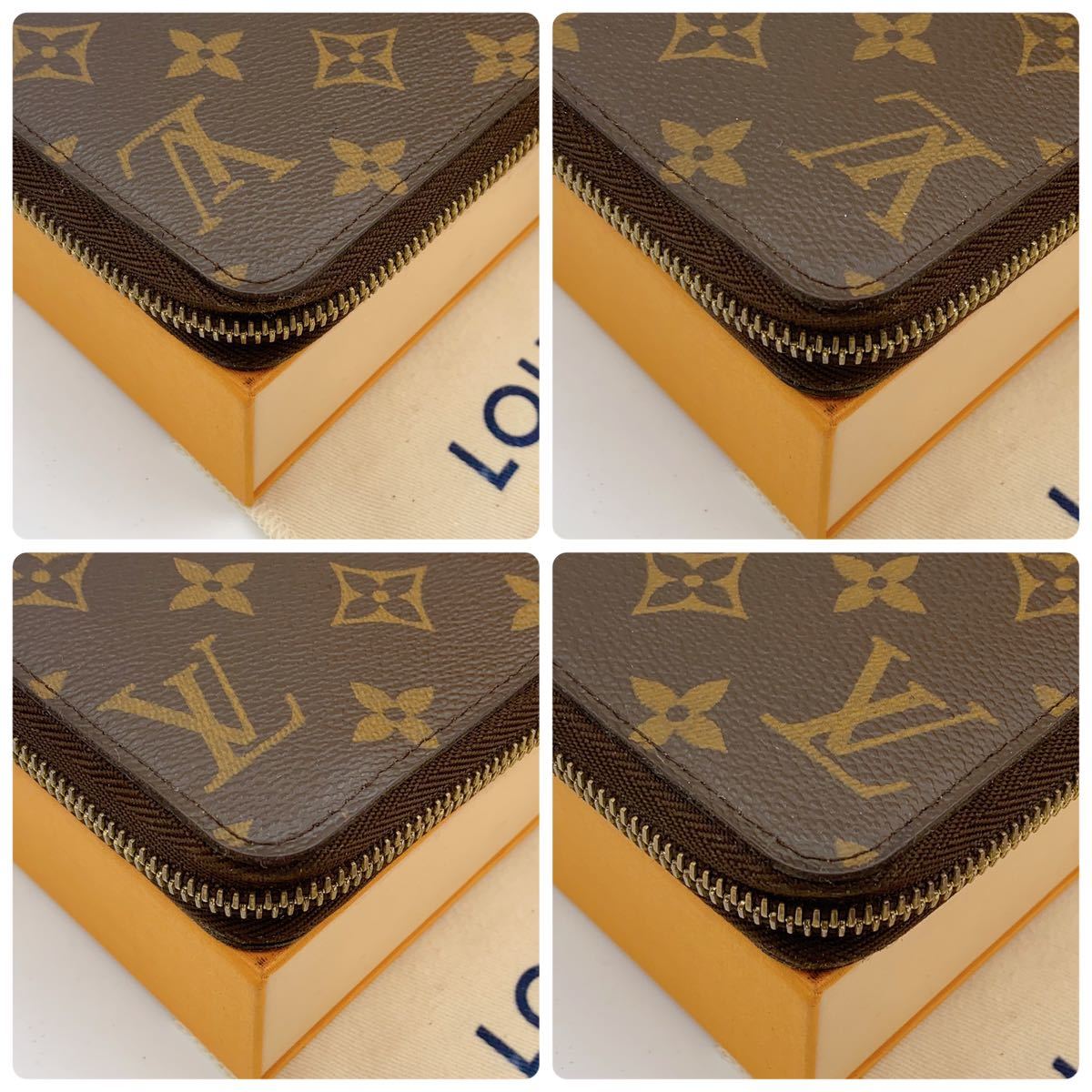 A2287【極美品】LOUIS VUITTON ルイヴィトン モノグラム ジッピー