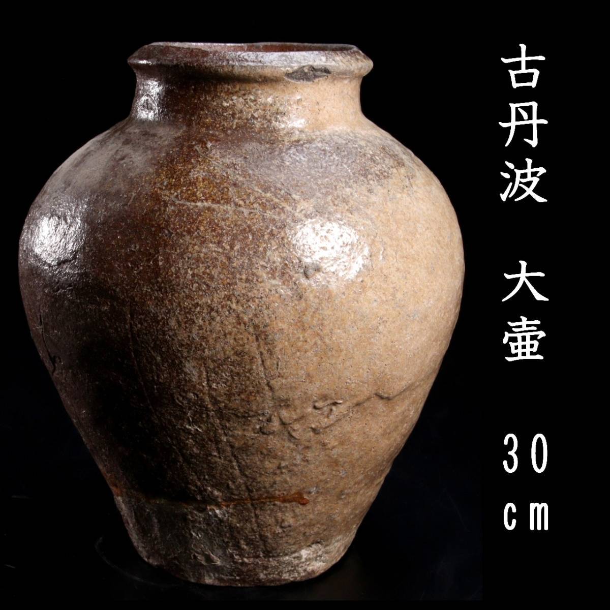 古信楽 壺 大壺 室町時代 古美術 古備前 古常滑 古瀬戸 古丹波 古越前