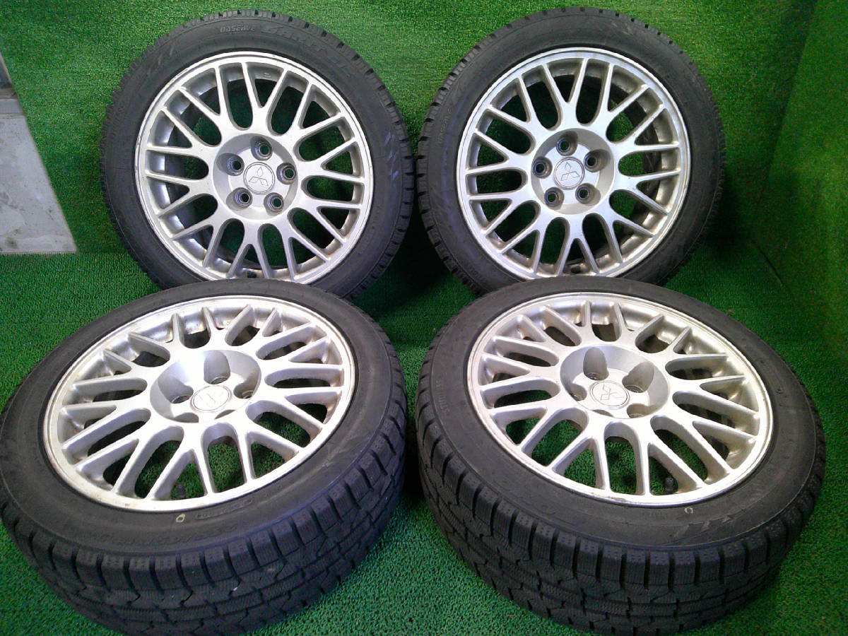 三菱純正AW TOYO GARIT GIZ 235/45R17 17x7J 5穴 PCD114.3 冬タイヤ 売切!!