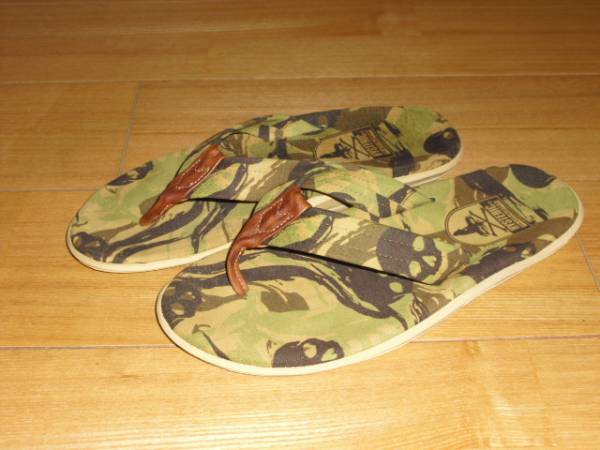 HYSTERIC GLAMOUR別注 アイランドスリッパ 10 サンダル迷彩 