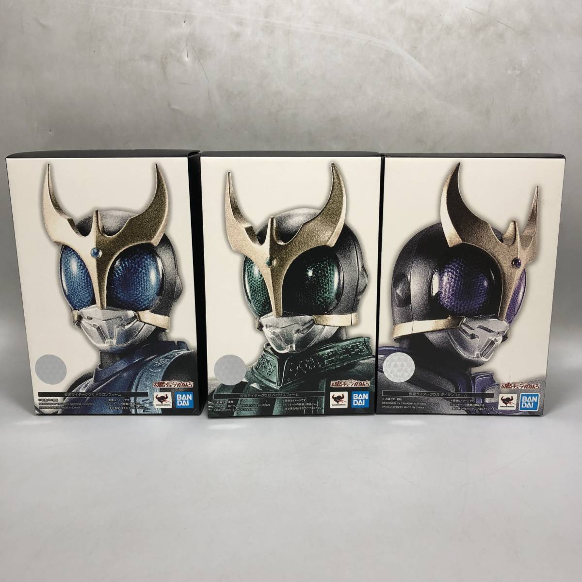 S.H.Figuarts(真骨彫製法) 仮面ライダークウガ まとめ 3点 現状品