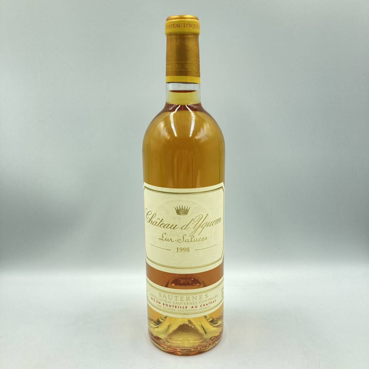 12.8 MT-B1543★未開栓 シャトー ディケム 1998★クール便不可/容量 750ml/アルコール分 13.5%/ワイン/EA5 EB5