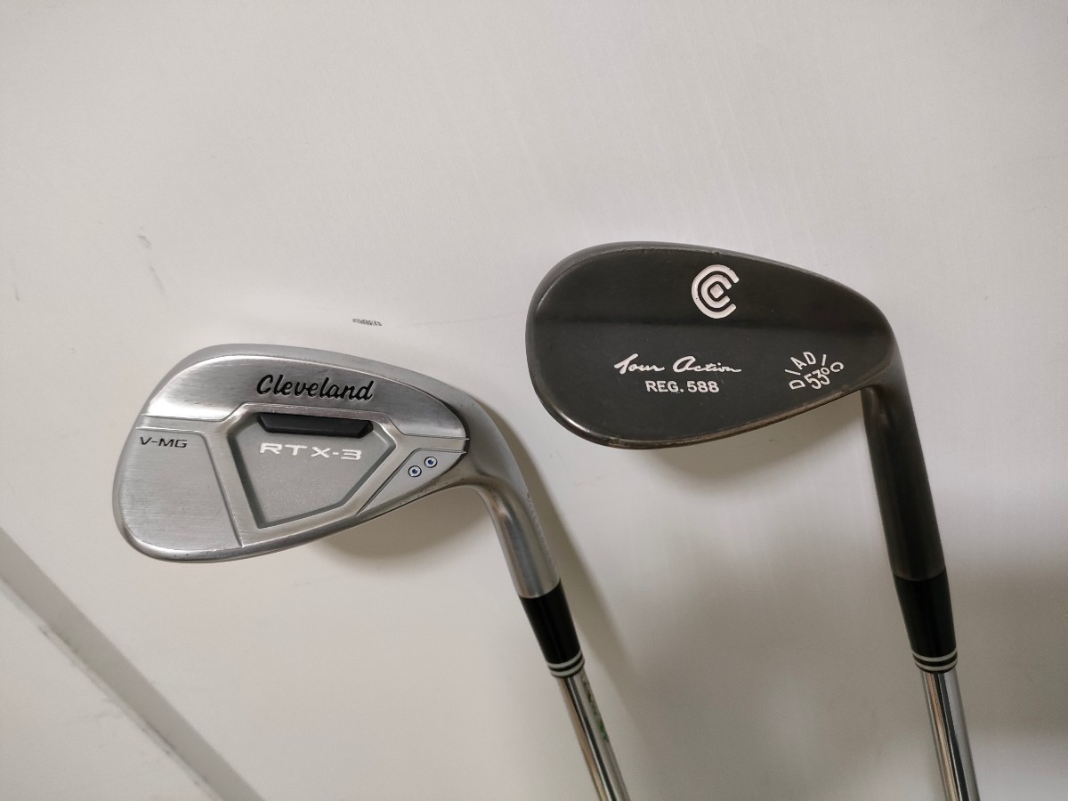 Cleveland クリーブランド ウェッジ 2本セット RTX-3 V-MG 52/10 588 