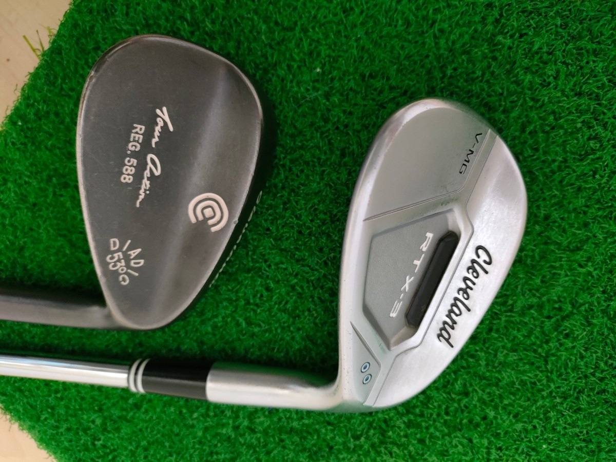 Cleveland クリーブランド ウェッジ 2本セット RTX-3 V-MG 52&frasl;10 588