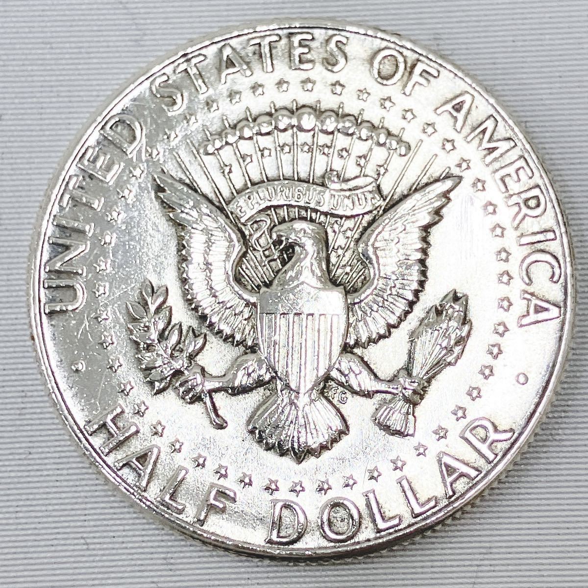 リバティコイン LIBERTY アメリカ ケネディ 1964年 ハーフダラー 50