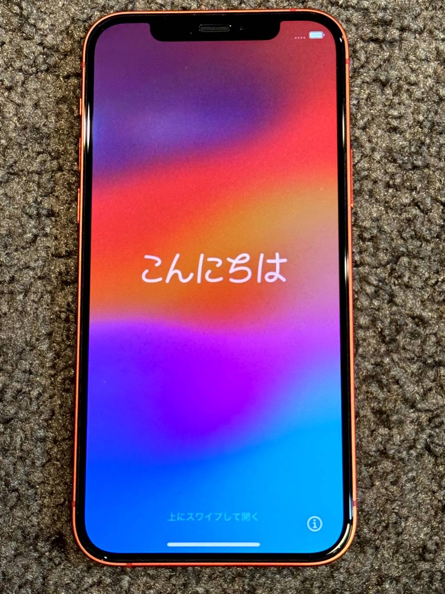 ☆Apple iPhone12 256GB (PRODUCT)RED A2402 MGJ23J/A SIMフリー