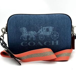 コーチ デニム ショルダーバッグのYahoo!オークション(旧ヤフオク!)の