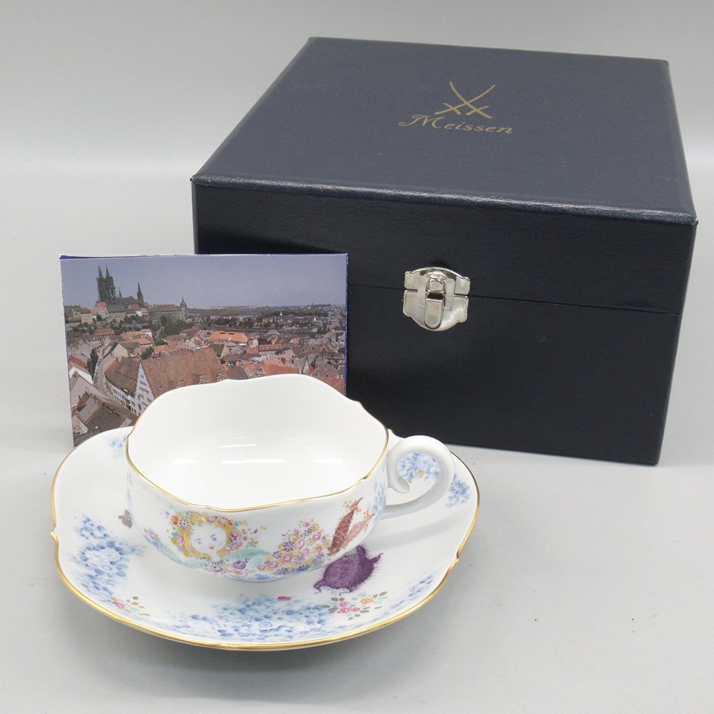 050704 239191-2 マイセン Meissen お皿 中皿 6枚セット 皿 食器 花柄