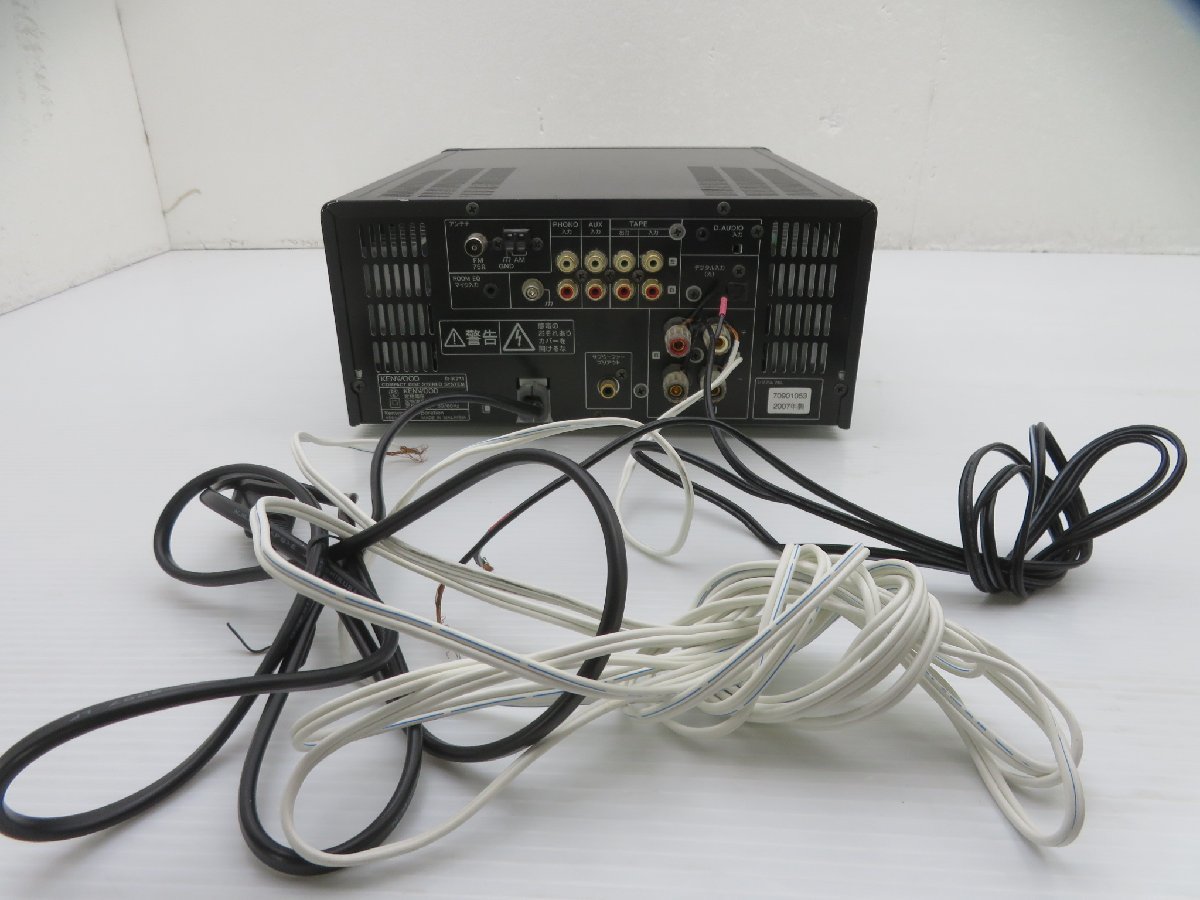 動作品KENWOOD R-K711 LS-K711 ミニコンポ 2009年製