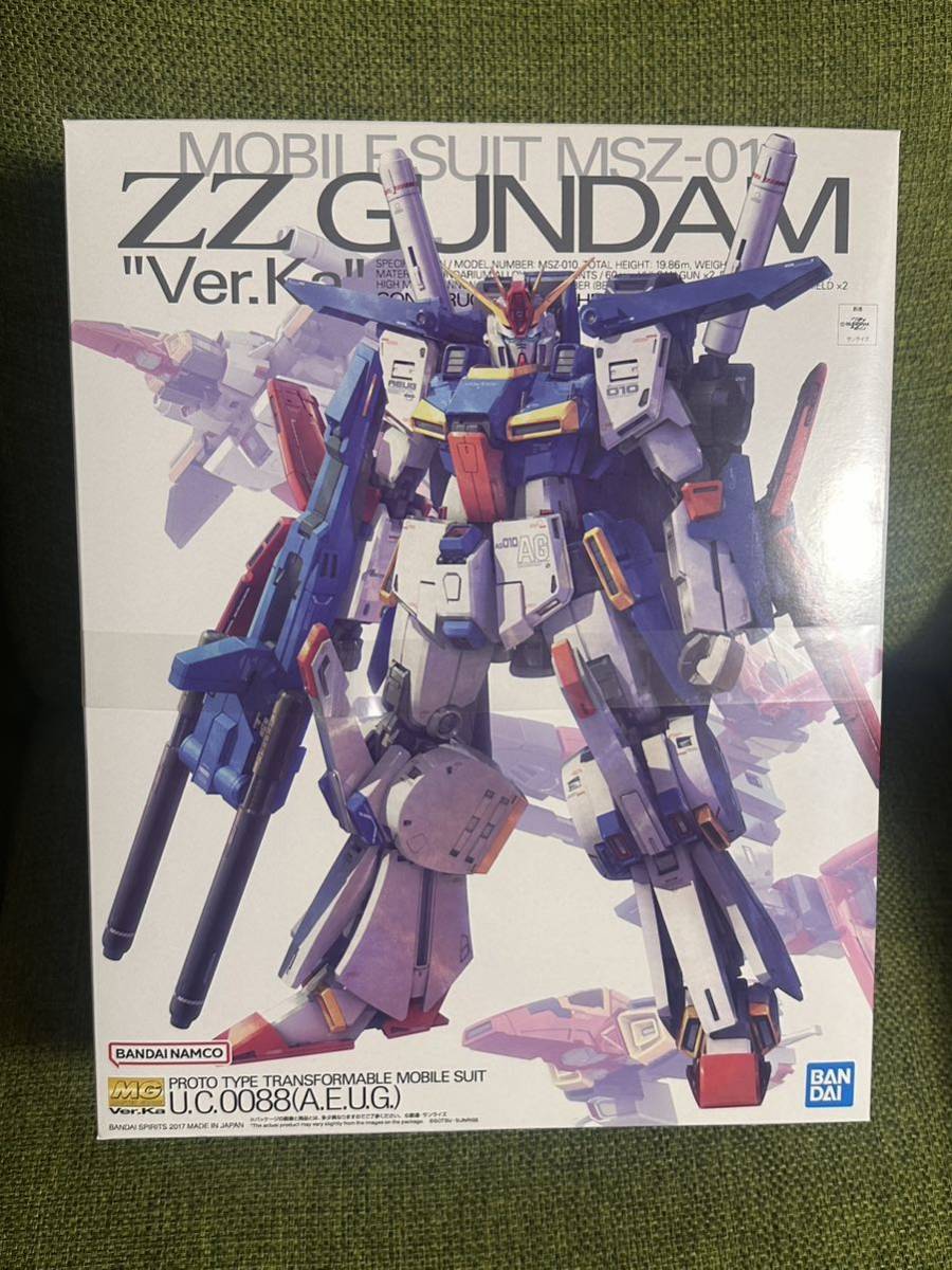 1/100 MG ZZガンダム Ver.Ka バンダイ ガンプラ ダブルゼータガンダム