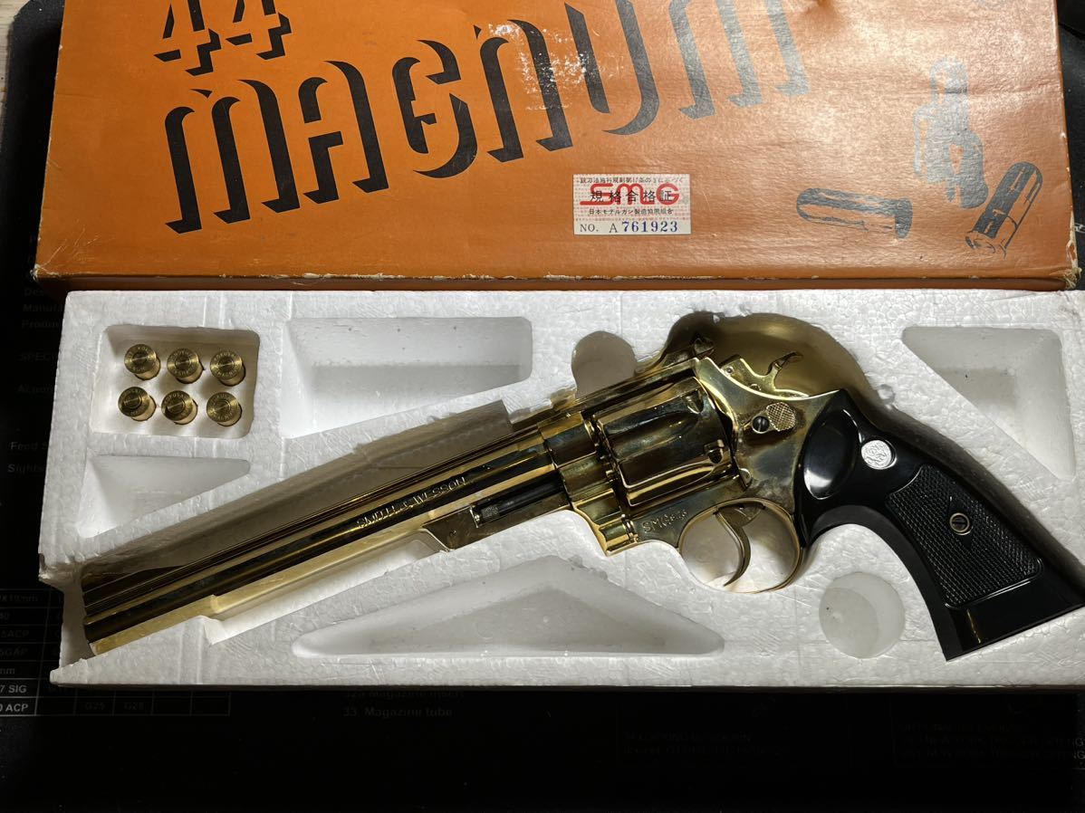 SMG刻印あり KOKUSAI コクサイ モデルガン S&W 44 MAGNUM 1985-N MOD
