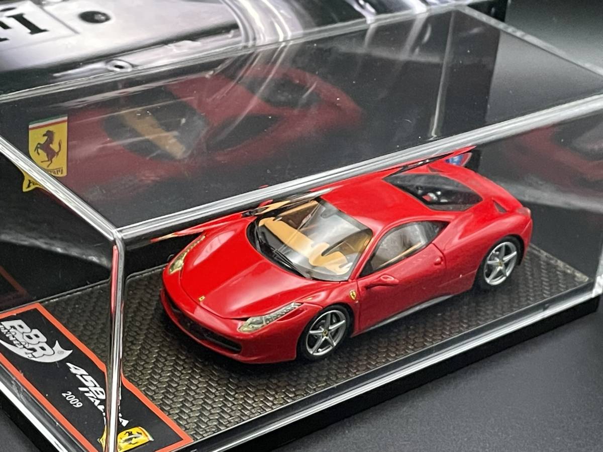 HOT，新作登場 BBR 1/43 Ferrari 458 ITALIA 2009 カーボン台座 RED(BBR)｜売買されたオークション情報、yahooの商品情報をアーカイブ公開 - オークファン BBR