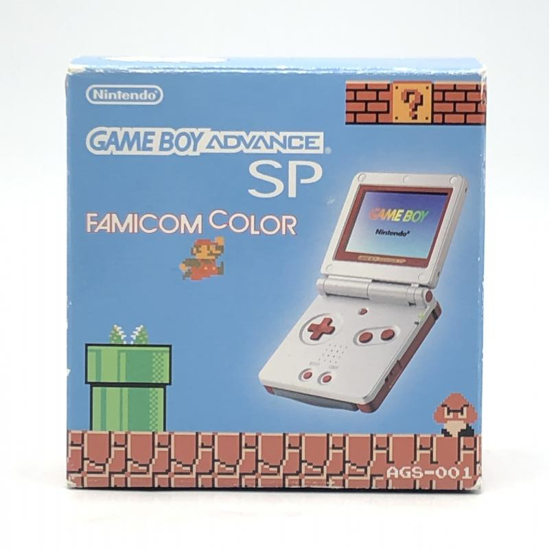 中古】任天堂 ゲームボーイアドバンスSP ファミコンカラー【ジャンク品
