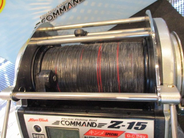 中古美品！ミヤマエの電動深場用リール コマンド Z-15 キンメSPECIAL