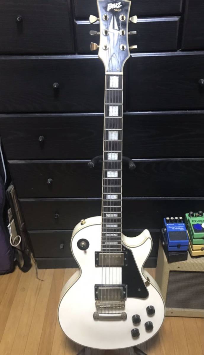 Biltz byAriaproⅡ レスポールカスタム ホワイト Biltz byAriaproⅡ レスポールカスタム ホワイト Custom by Blitz