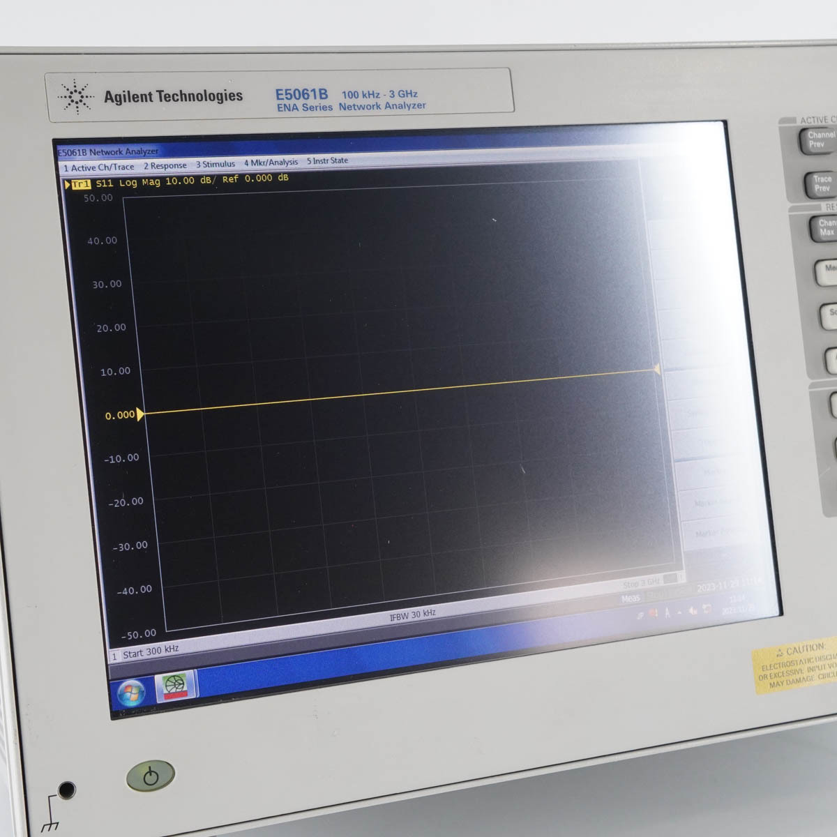 DW 8日保証 E5061B ATO-3295 Agilent ENA Series Network Analyzer OPT 020 235 ...