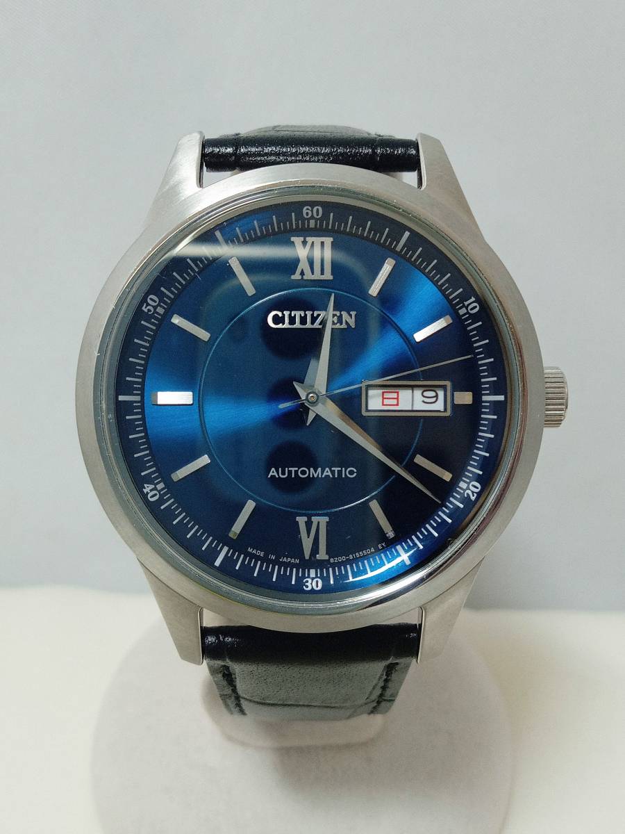 CITIZEN シチズン 8200-S104416 981050427 ベルト長さ約19cm 時計 革 