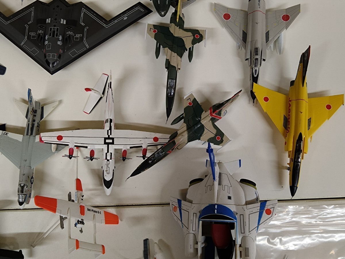 ジャンク】戦闘機 ヘリコプター プラモデル 完成品まとめてセット/ゼロ