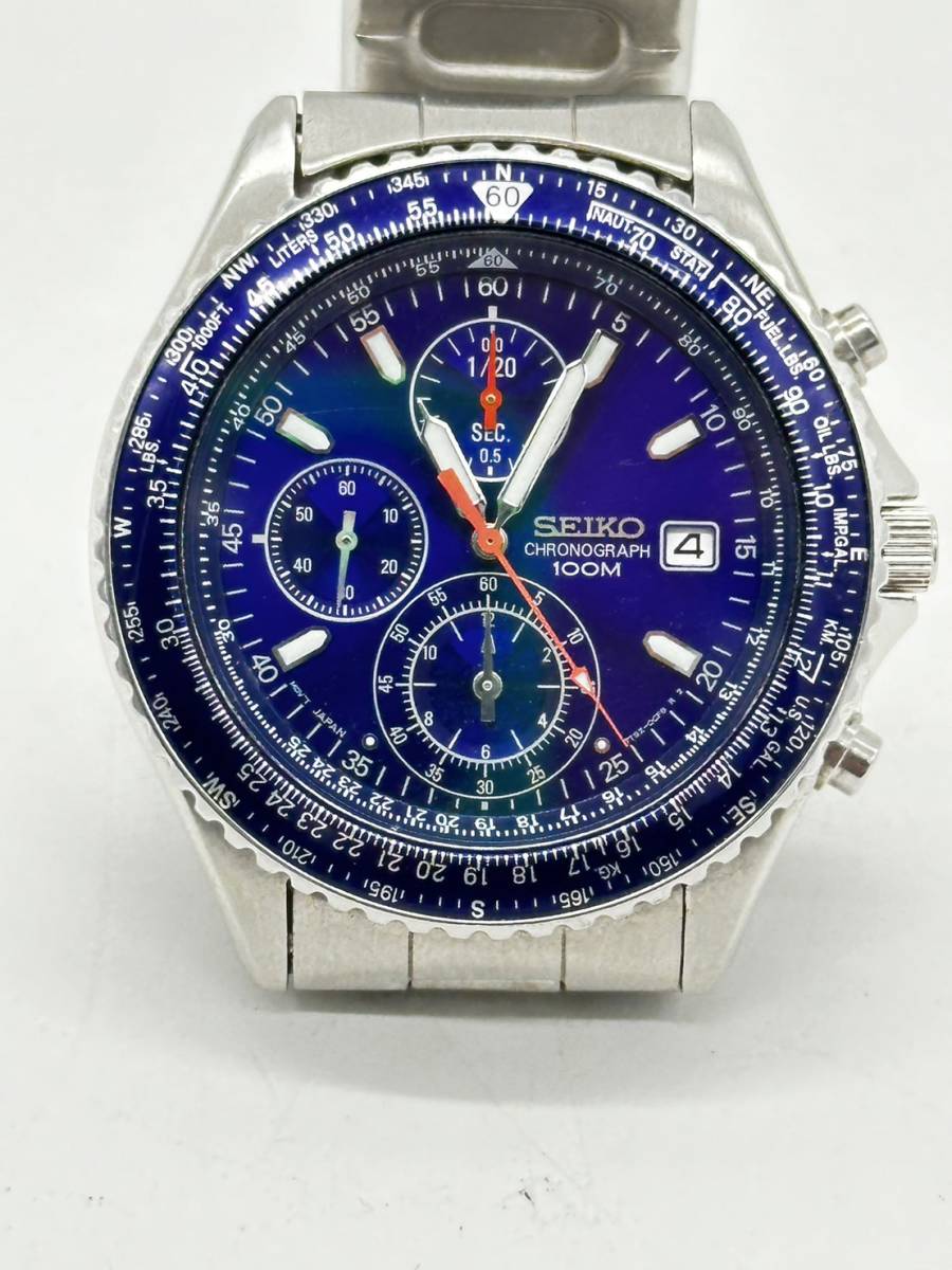 H3016 SEIKO セイコー CHRONOGRAPH クロノグラフ 7T92-0CF0 腕時計 