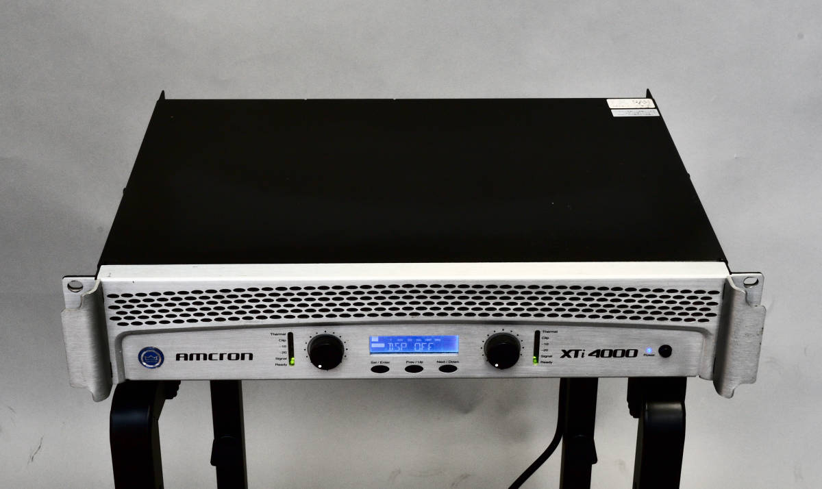 AMCRON XTi4000 2chパワーアンプ② パワーアンプ AMCRON XTi4000 41200