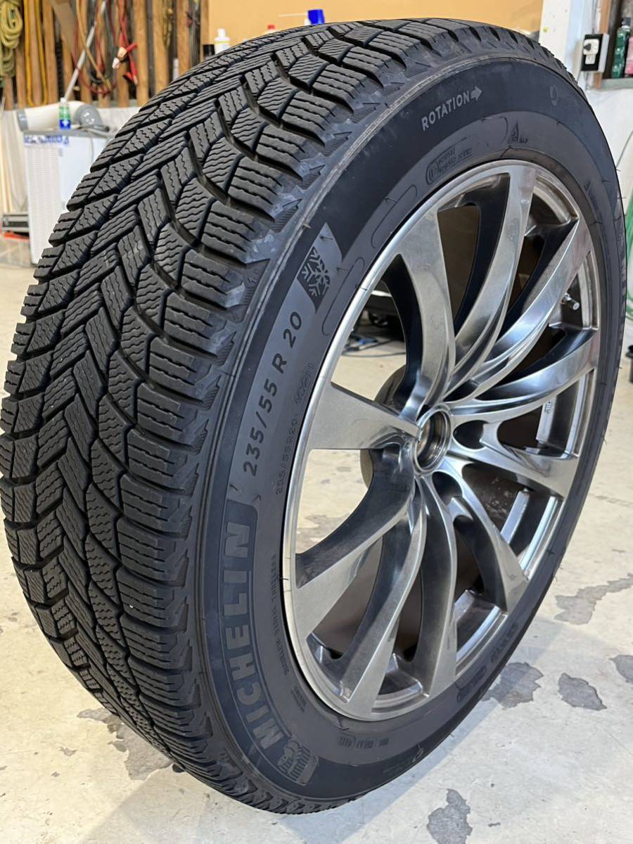 レクサス RX Fスポーツ ミシュラン X-ICE スタッドレスタイヤ20インチ