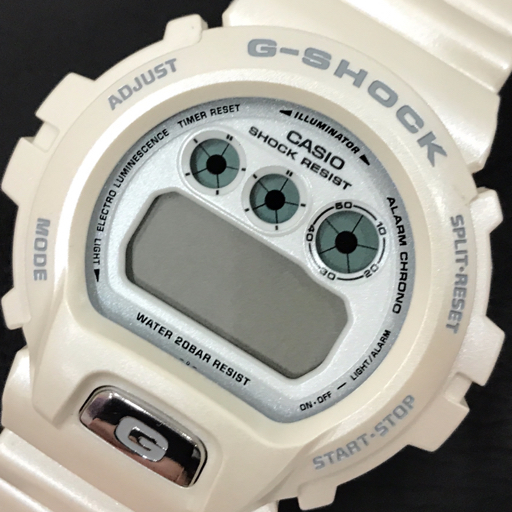 カシオ Gショック 20周年 クォーツ 腕時計 DW-6900LV ホワイト 未稼働品 ジャンク品 ファッション小物 CASIO