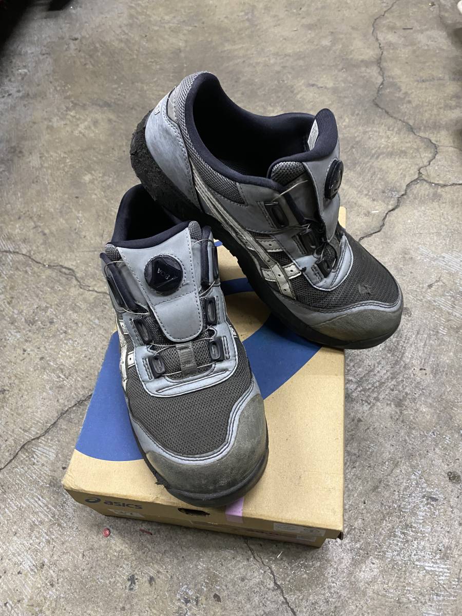 アシックス 安全靴 BOA 26cm ウィンジョブCP209 asics 中古 作業靴