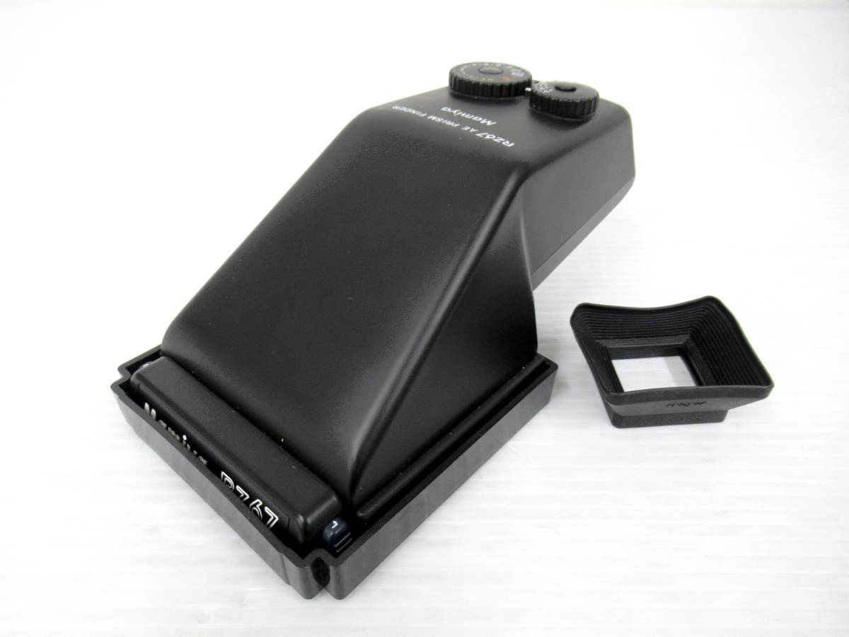 【MAMIYA/マミヤ】亥②211//RZ67用 AE PRISM FINDER マミヤ AEプリズムファインダー カメラアクセサリ/防湿庫保管品　美品
