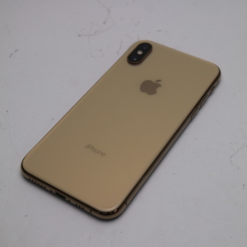 格安，人気SALE 超美品 SIMフリー iPhoneXS 64GB ゴールド スマホ 白