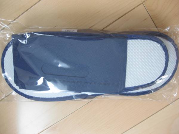 ☆ANA 全日空 ビジネスクラス スリッパ 紺色 新品未使用 2足ペア_3