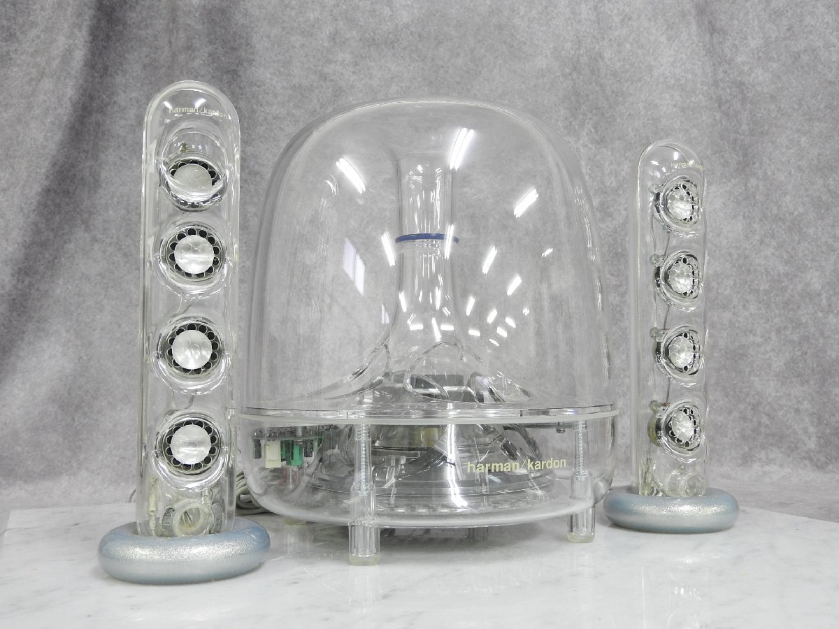 ☆Harman Kardon SoundSticksII ハーマン カードン スピーカー　☆中古☆ Harman Kardon II iLounge Desktop —