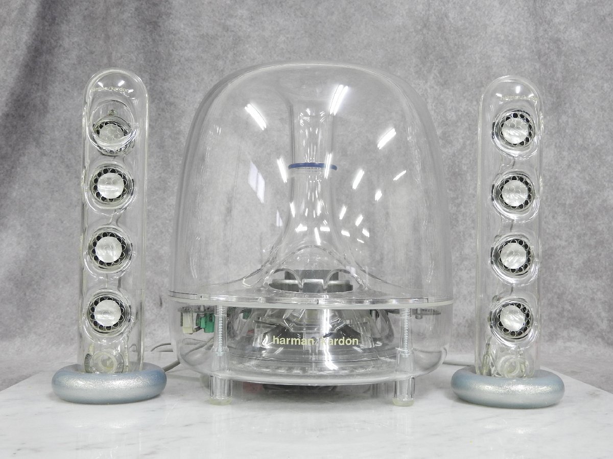 ☆Harman Kardon SoundSticksII ハーマン カードン スピーカー　☆中古☆ Harman Kardon II iLounge Desktop —