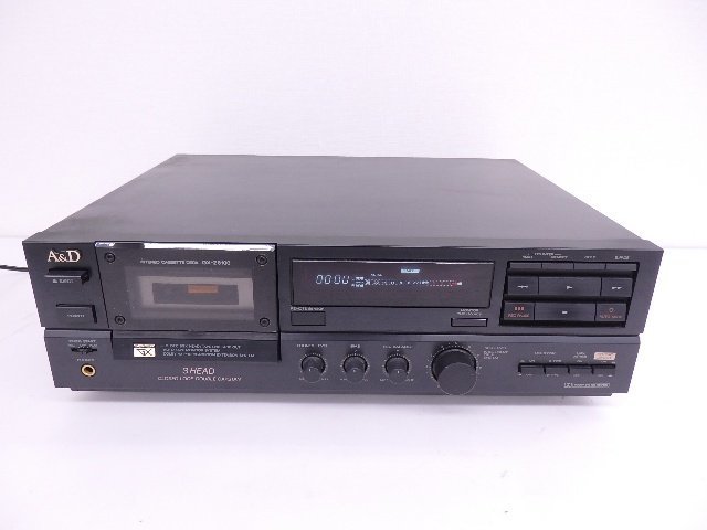 A&D/赤井電機 インテリジェントCRLPシステム搭載 3HEADカセットデッキ
