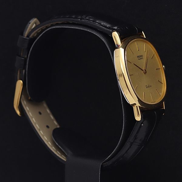 QZ セイコー 5930-5280 1円～☆SEIKO レディース腕時計 14K×SS 1円 稼働