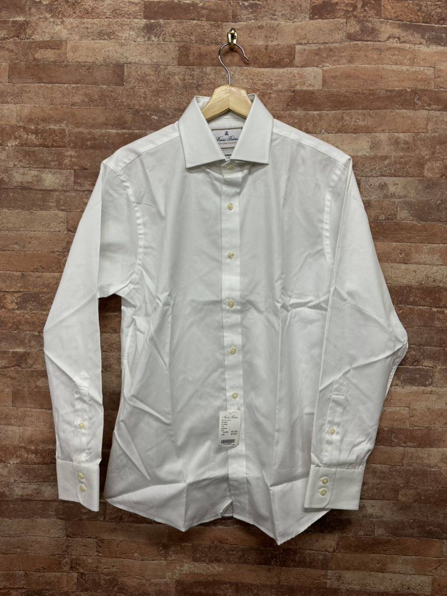 未使用 THOMAS MASON × ブルックスブラザーズ 長袖 シャツ 15/33 白 