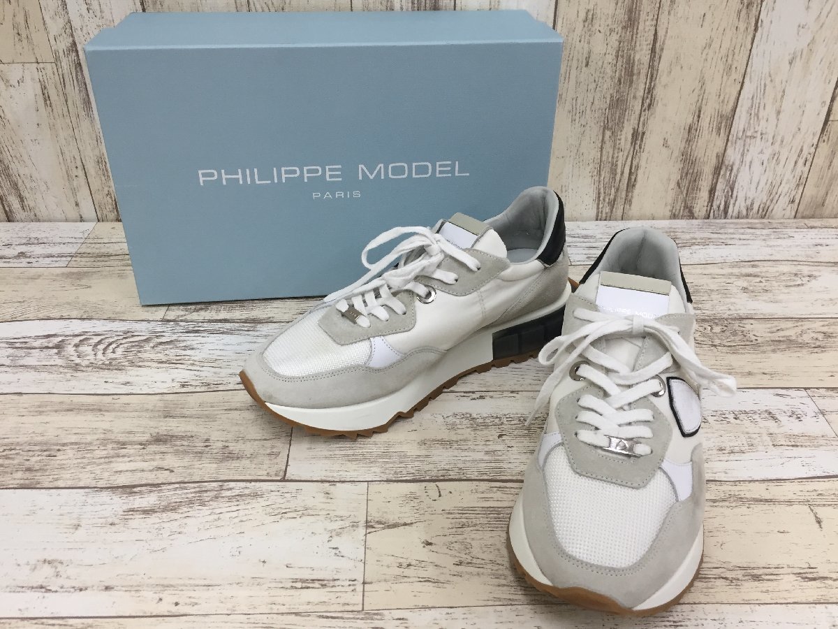 中古】 Philippe Model Paris メンズスニーカー 41 スニーカー 