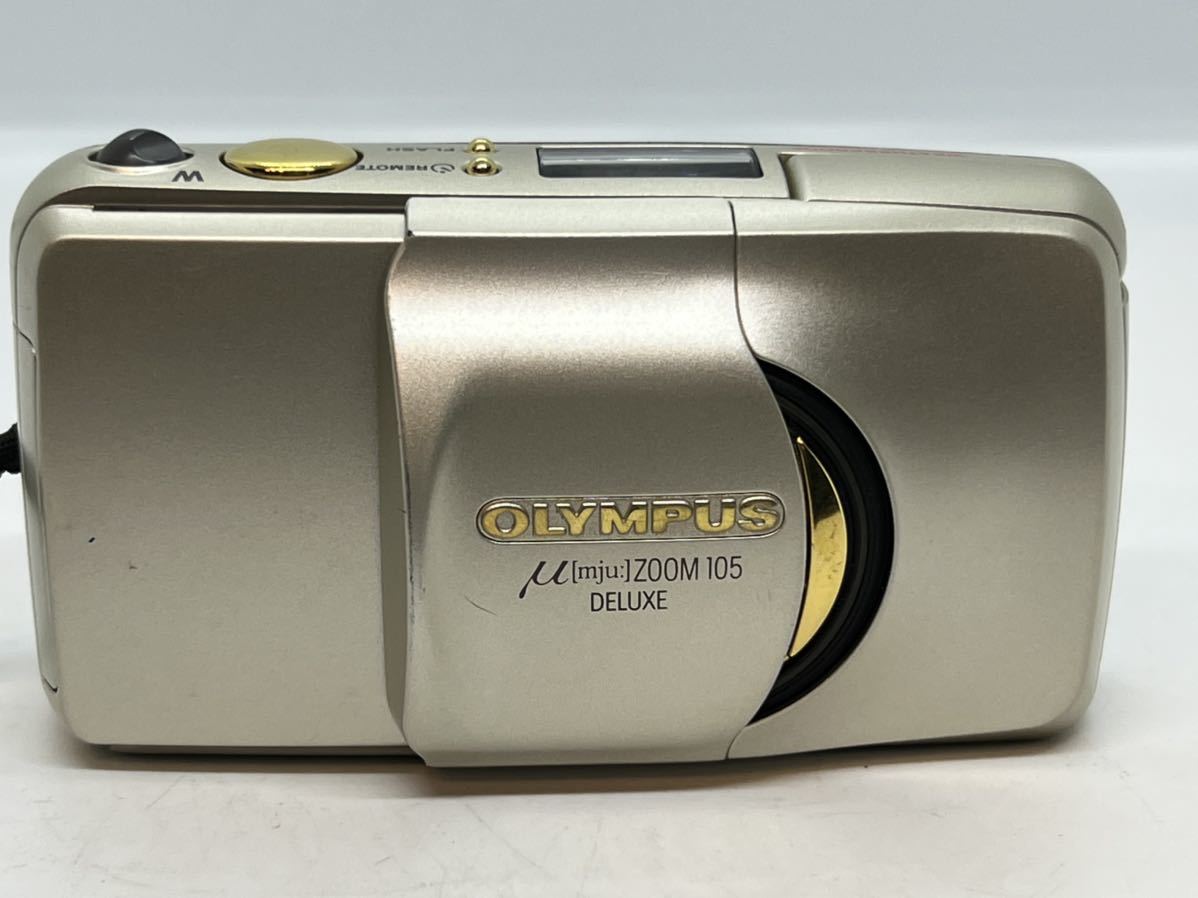 OLYMPUS オリンパス μ [mju:] ZOOM 105 DELUXE コンパクトフィルム