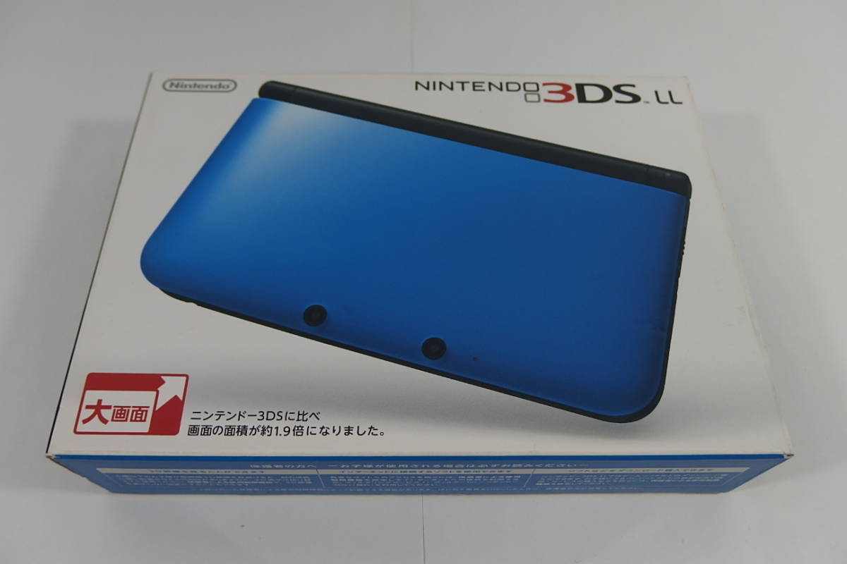 新作登場，大人気 Nintendo 任天堂 ニンテンドー3DS LL 本体 ブルー&times;ブラック(ニンテンドー3DS LL本体)｜売買されたオークション情報、yahooの商品情報をアーカイブ公開 - オークファン ニンテンドー3DS LL本体