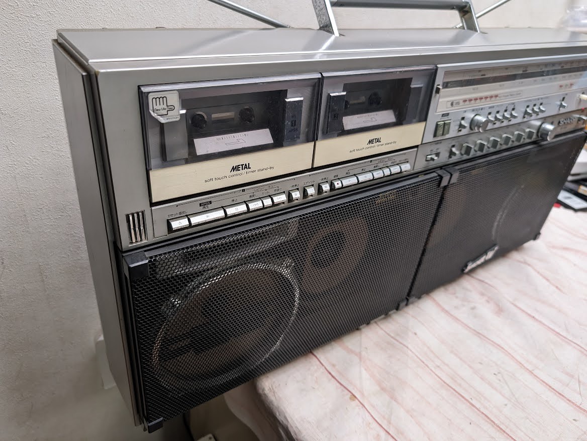 GF-909 SHARP ラジカセ SEARCHER-W シャープ THE Boombox ダブル