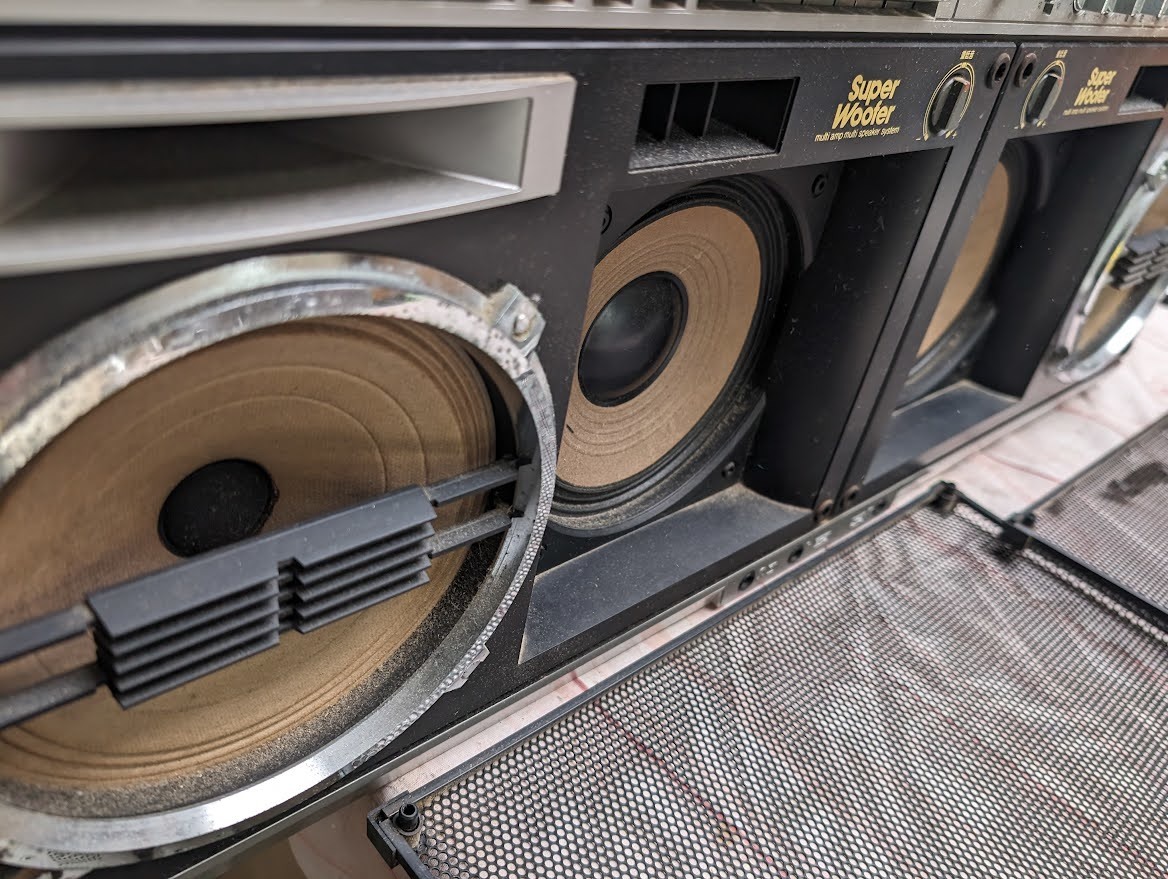 GF-909 SHARP ラジカセ SEARCHER-W シャープ THE Boombox ダブル