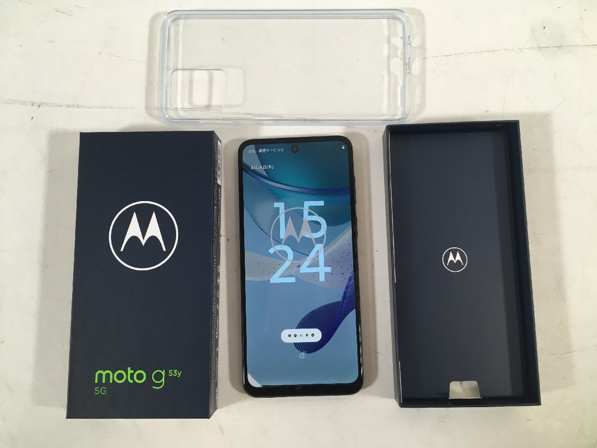 MOTOROLA moto g53y 5G A301MO インクブラック moto g53y 5G 価格.com 