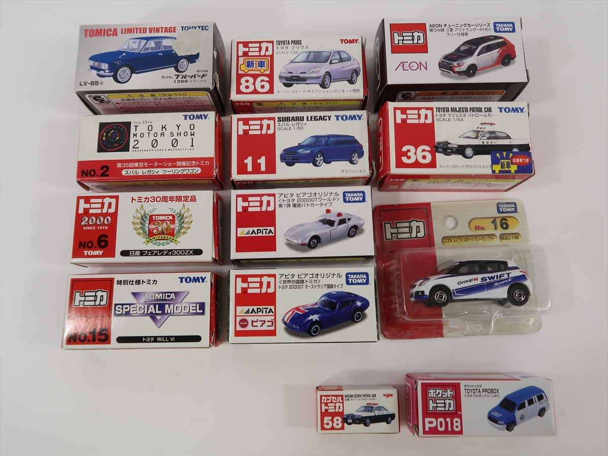 タカラトミー トミカ トヨタ 2000GT スバル レガシィ マジェスタ