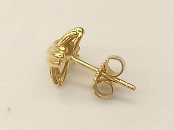 Tiffany＆Co／750／シグネチャー ティファニー イエローゴールド ピアス 3.11g ブランドアクセサリー