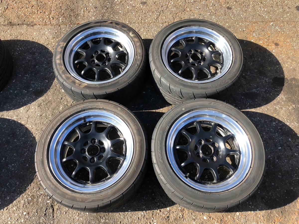 中古 希少サイズ 当時物 スプリントハート タイヤ付ホイール 4本セット 