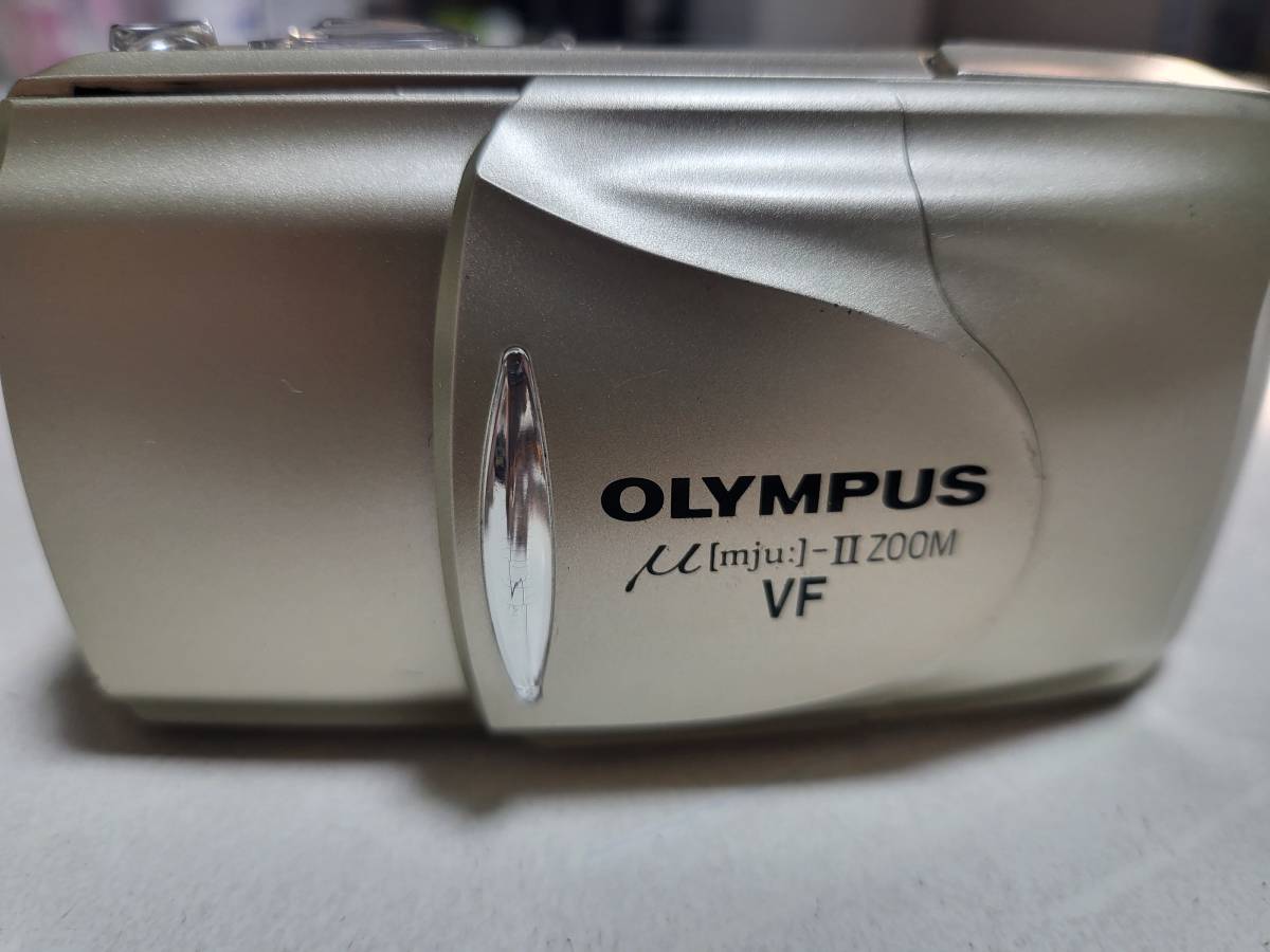 VF OLYMPUS ZOOM 0 μ オリンパス フィルムカメラ μ[mju:]-II II