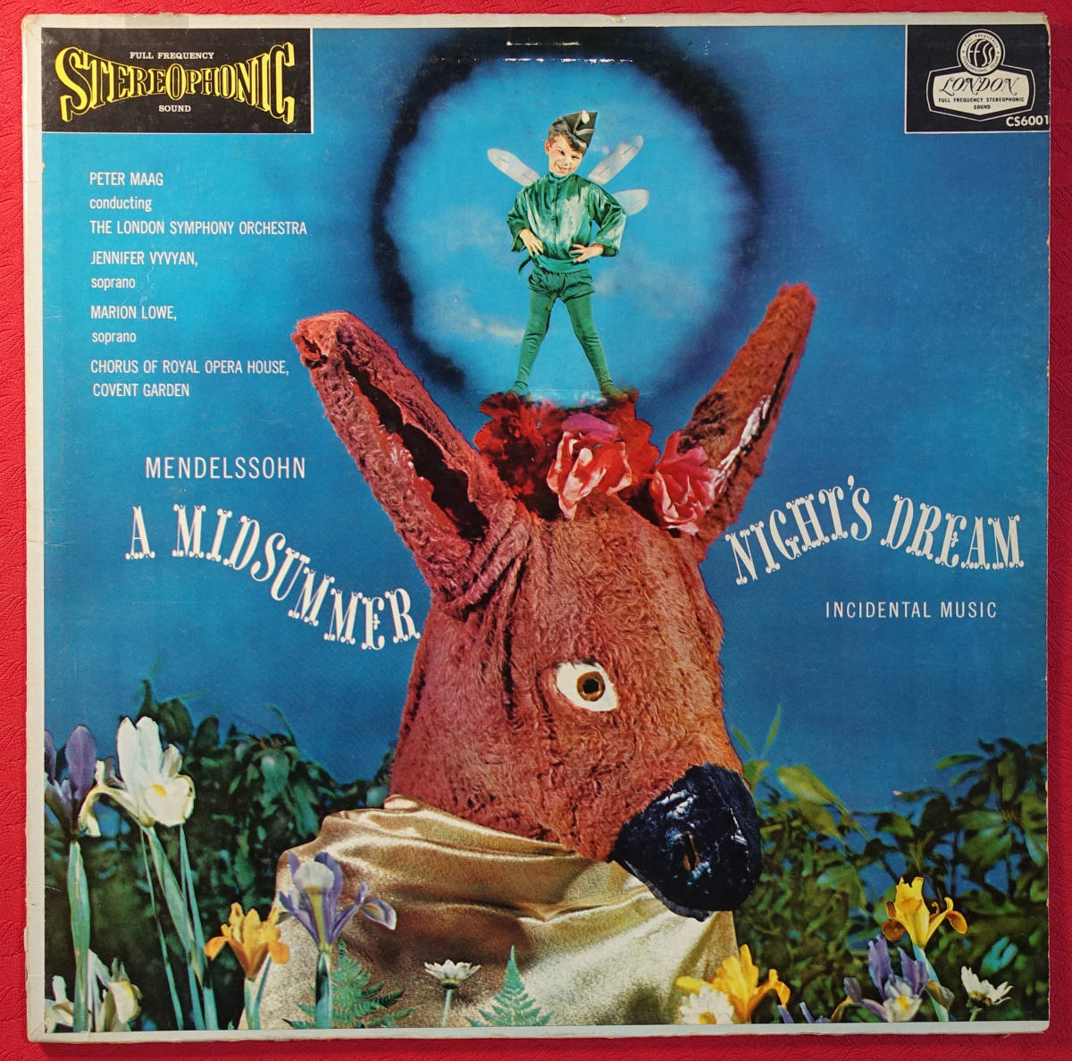 最初期! 英CS 6001 Pancake ED1 『真夏の夜の夢』 ペーター・マーク BB