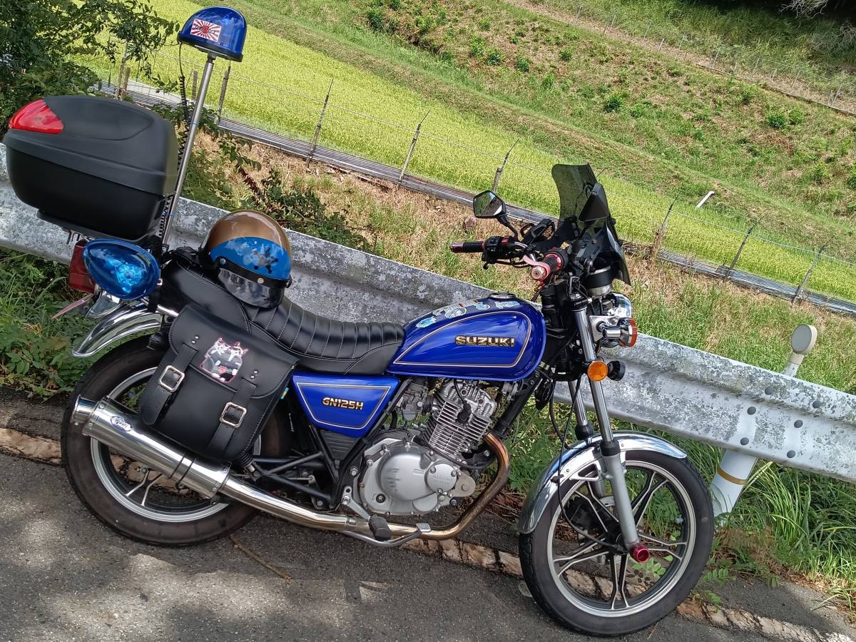 メタルギアー GN125用 マフラー 1円売り切り - フルエキゾースト