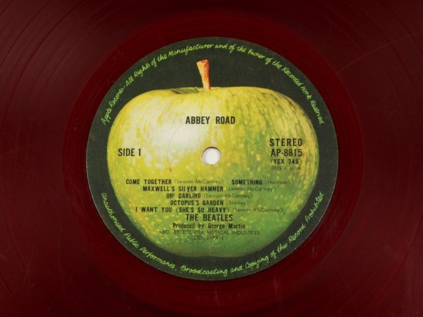 ◇【赤盤】ビートルズ Beatles/アビイ・ロード Abbey Road/国内盤LP